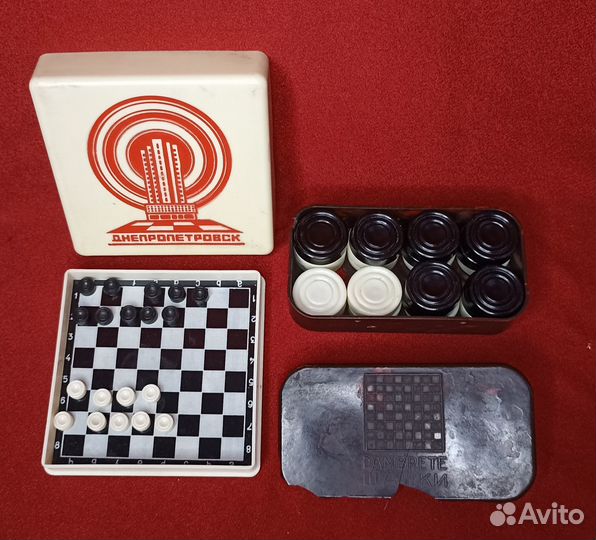 Шахматы, шашки. СССР