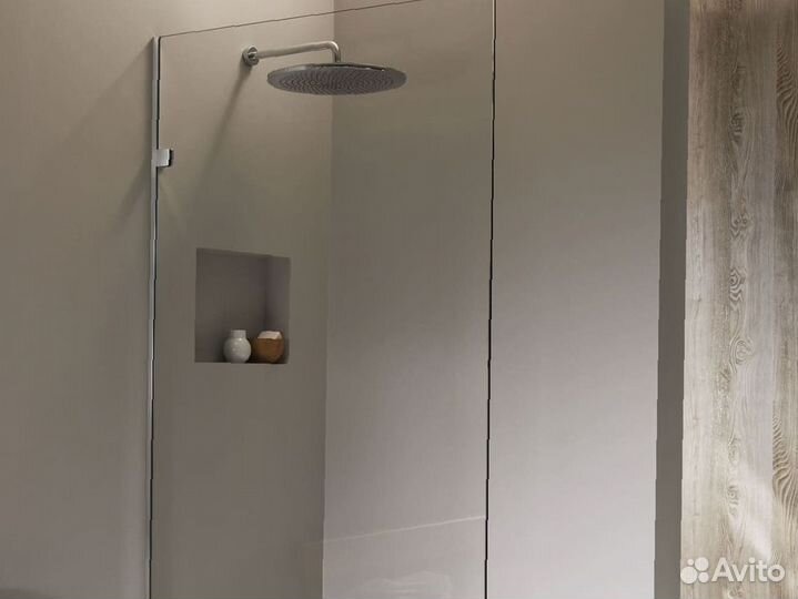 Душевые перегородки черные