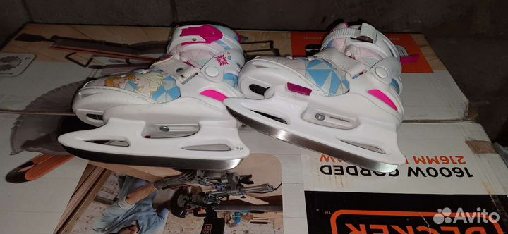 Коньки ледовые для девочки