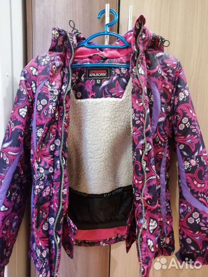 Куртка зимняя на девочку. Р. 42