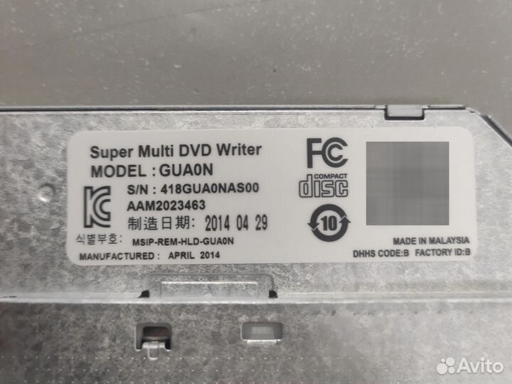 Дисковод LG GUA0N
