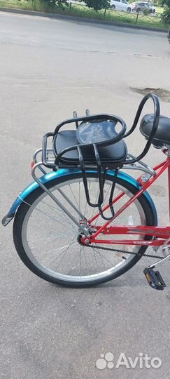 Детское велокресло на багажник
