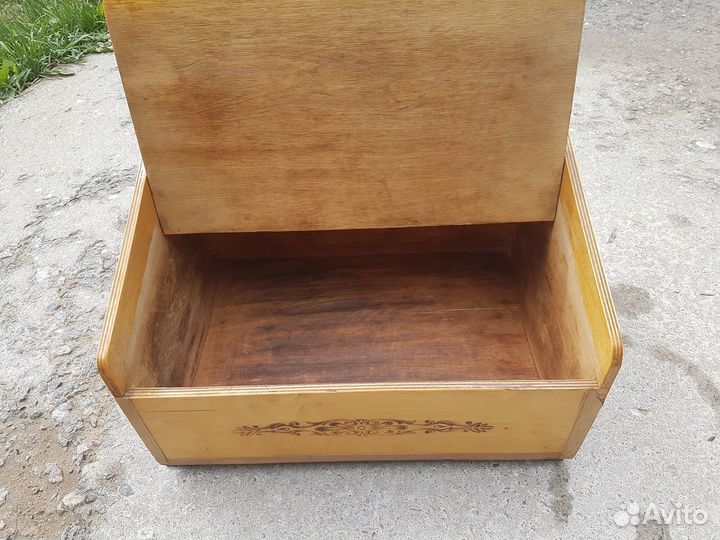 Хлебница деревянная СССР