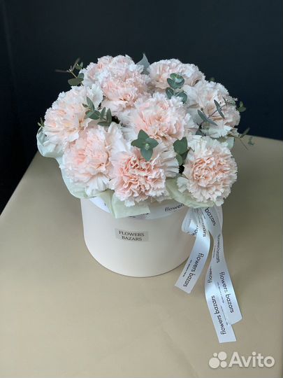 Композиция с диантусами