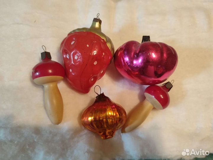 Елочные игрушки СССР