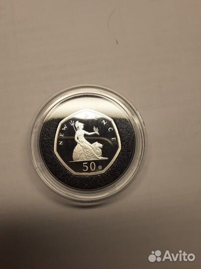 Памятная монета 50 пенсов. 2020