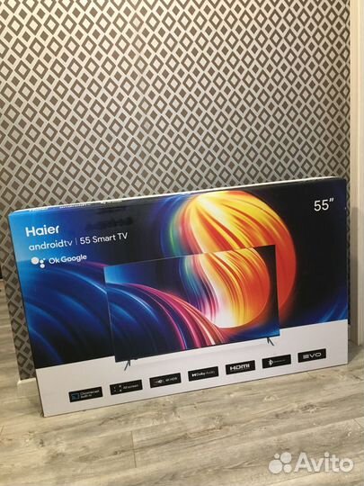 Haier 55 SMART tv mx