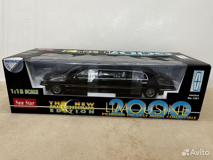 Модель Sun Star Lincoln(лимузин 1:18)