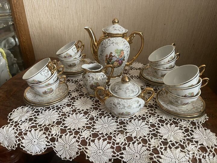 Сервиз кофейный бавария мадонна раритет