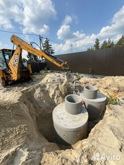 Септик под ключ, выгребная яма, канализация,дренаж