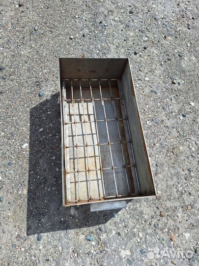 Коптильня горячего копчения из нержавейки 3мм