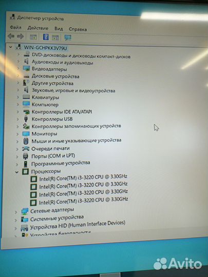 Системный блок intel core i3