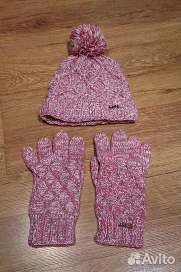 Шапка и перчатки fila