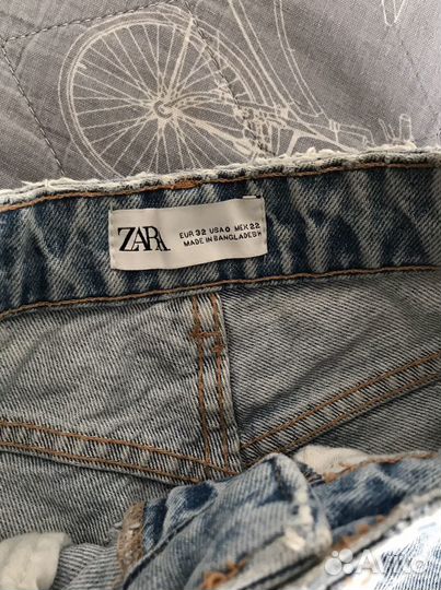 Джинсовые шорты zara