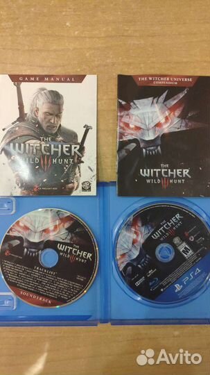 Игра для приставки PS 4 THE witcher 3:wild hunt