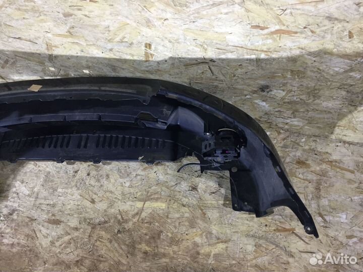 Бампер передний Рестайл Honda Stream RN Чёрныйцара