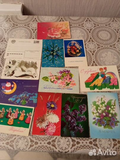 Открытки СССР чистые