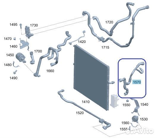 Б/У Патрубок Состояние на фото, оригиналnnУ нас