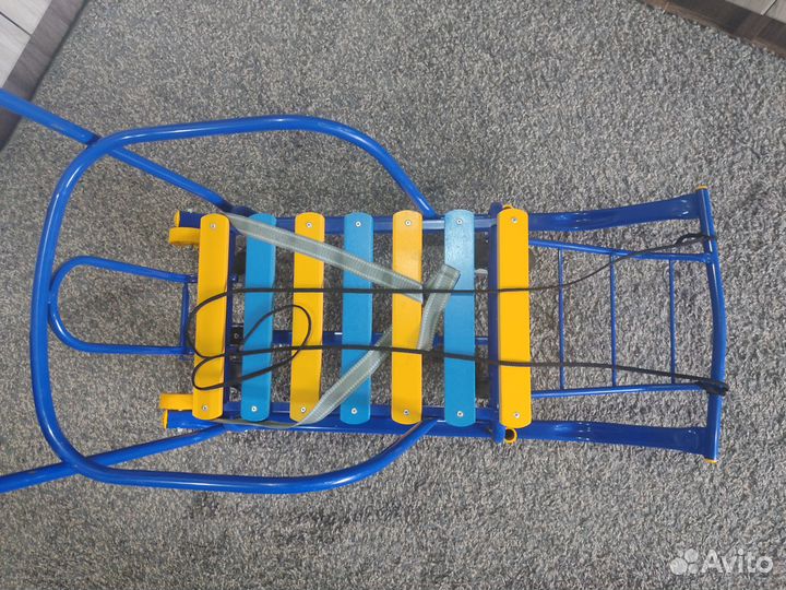 Детские санки с колесами