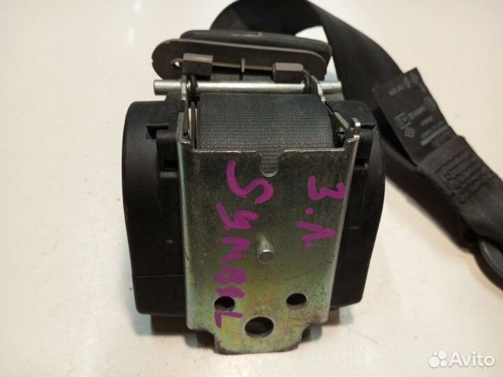 Ремень безопасности задний левый Renault Symbol 2