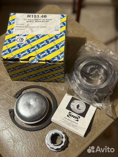 Подшипник ступицы передний SNR R151.46 mercedes