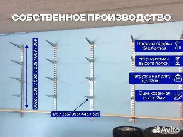 Стеллаж металлический