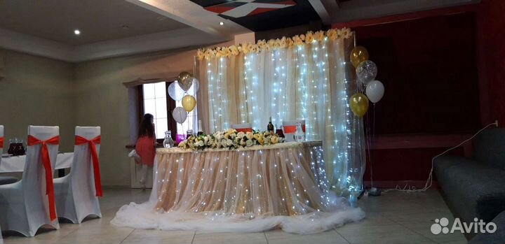 Свадебный декор /Оформление зала /Фотозона