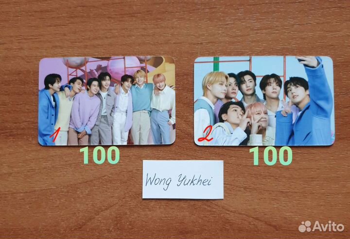 Enhypen официальные карты Dicon