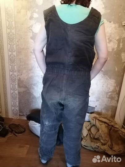 Комбинезон ватный для зимы разм.50-54