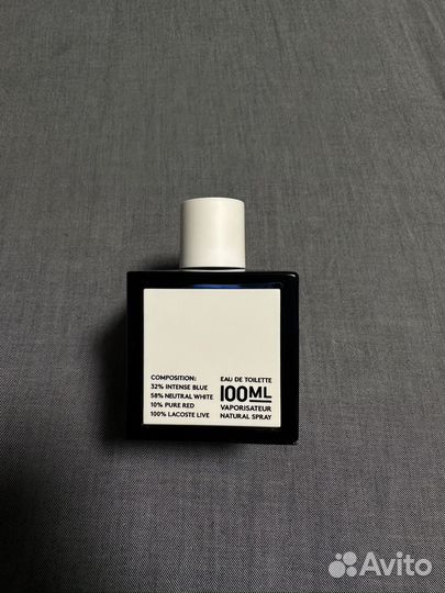 Мужская туалетная вода lacoste live 100мл