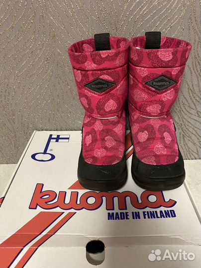 Сапоги зимние для девочки kuoma 27