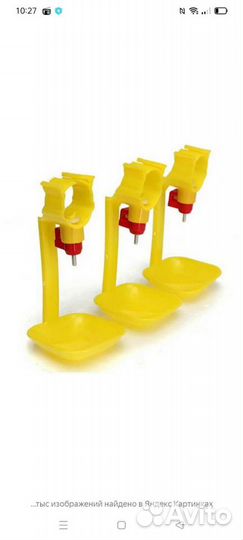 Ниппельные поилки для птицы