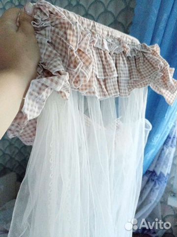 Балдахин в кроватку с держателем