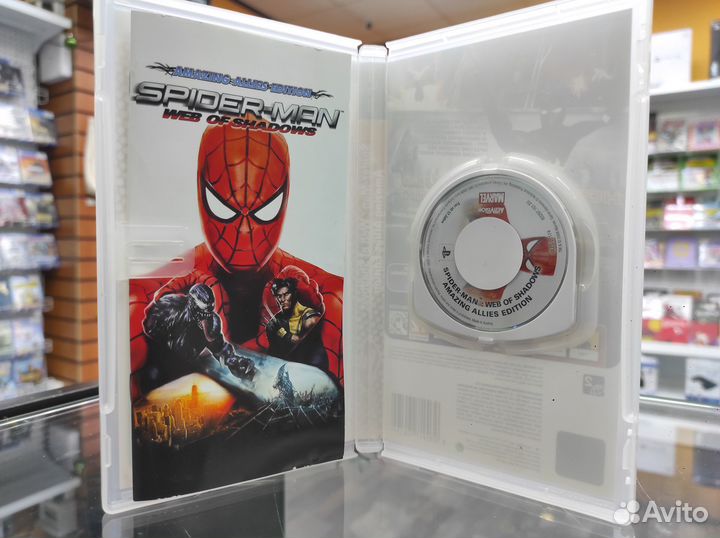 Spider-Man: Web of Shadows PSP б.у