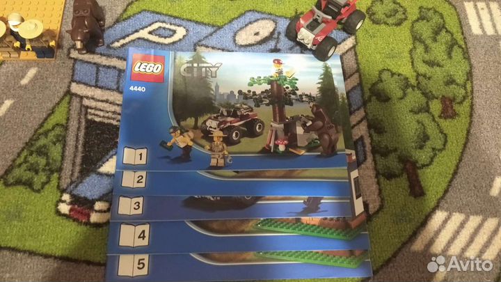 Lego city 4440 Пост лесной полиции