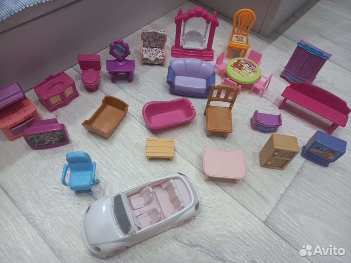 Мебель и машина для Sylvanian Families