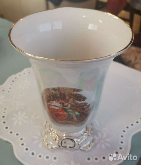 Ваза, фарфор ilmenau Германия (гдр)