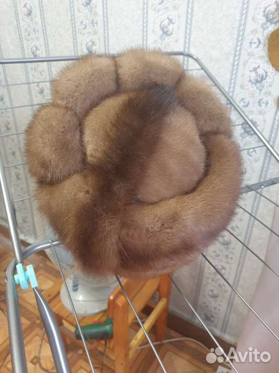 Шапка норковая женская размер 57-58