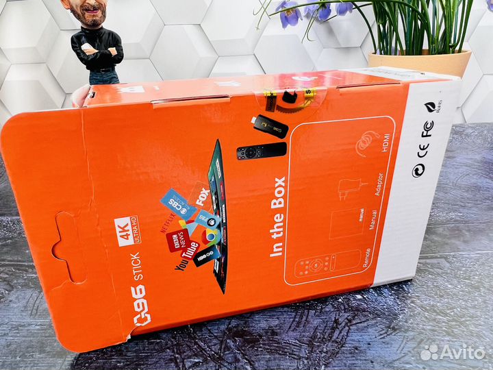 Тв Приставка 4k TV Stick (Новый)