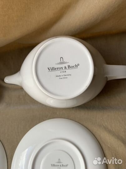 Villeroy boch чайный сервиз