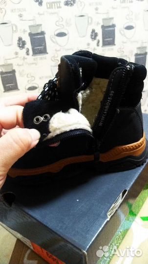 Зимние ботинки р 31