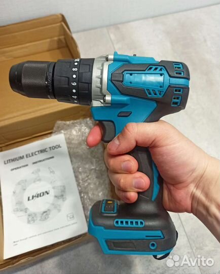 Шуруповерт бесщеточный новый для ледобура