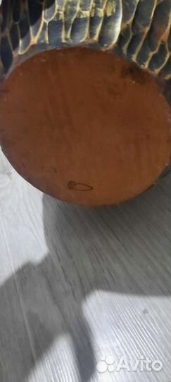 Глиняная ваза напольная