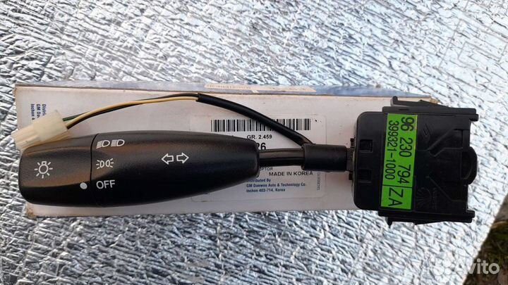 Переключатель Шевроле Ланос