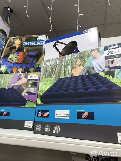 Надувной матрас