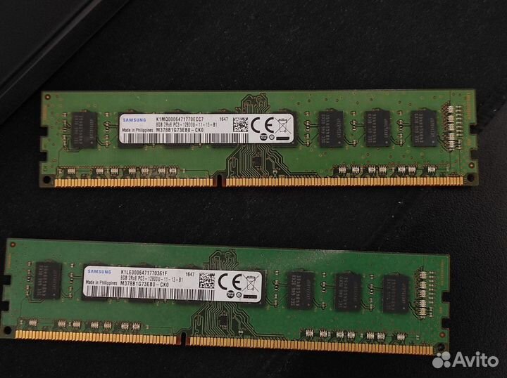 Оперативная память Samsung ddr3 16gb