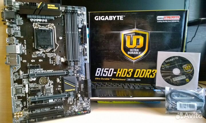 Материнская плата Gigabyte GA-B150-HD3 DDR3 новая