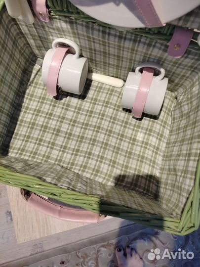 Корзина плетеная для пикника