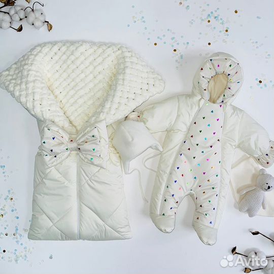 Комплект на выписку зима