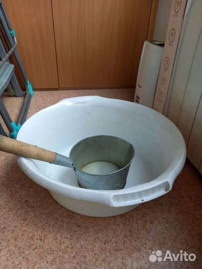 Тазик 16 л, ковшик для бани